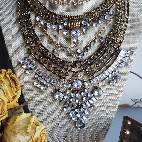 Boho statement necklace - Picture 2 of 2