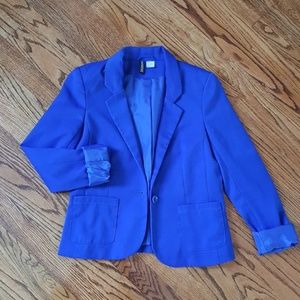 Royal blue blazer