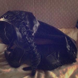 Thigh-High Laced back