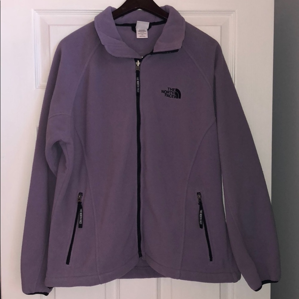 Purple The North Face Fleece