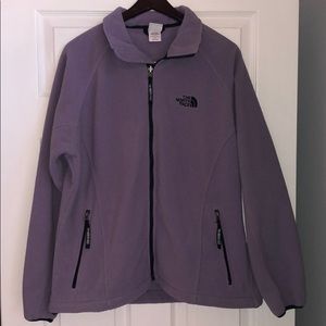 Purple The North Face Fleece