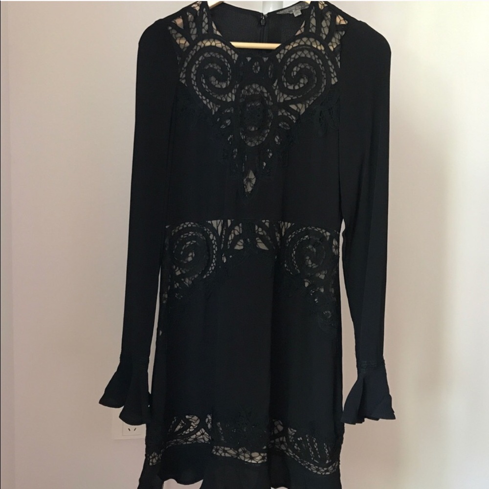 For love and lemons Valentina dress in black