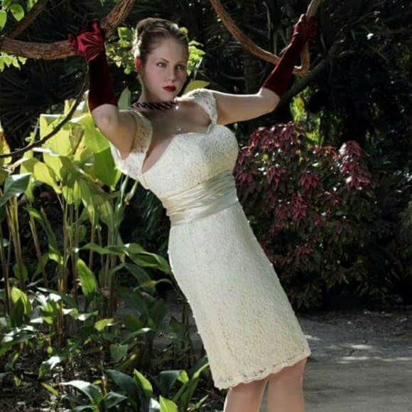 Wedding Dress 3 Piece with Detachable Skirt