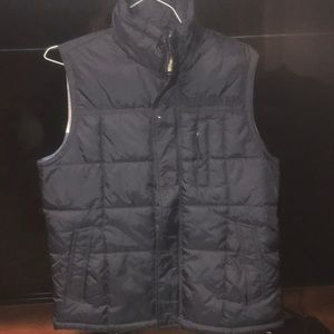 Navy blue vest!