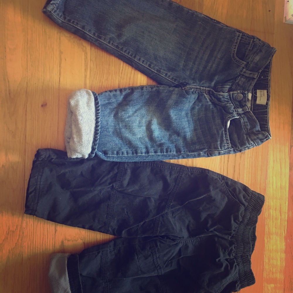 Boys Lined Pants