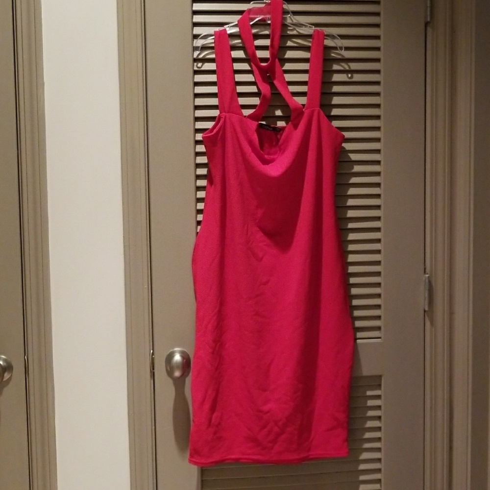 Sexy red dress