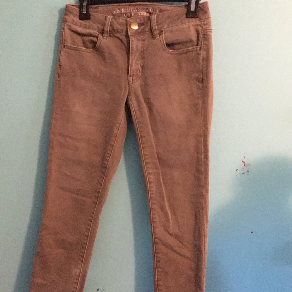 Army green jeans