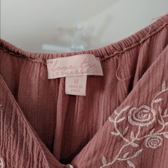 Love Tree pink romper - Picture 2 of 3