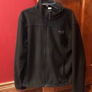 Men’s black fleece the north face Jacket small