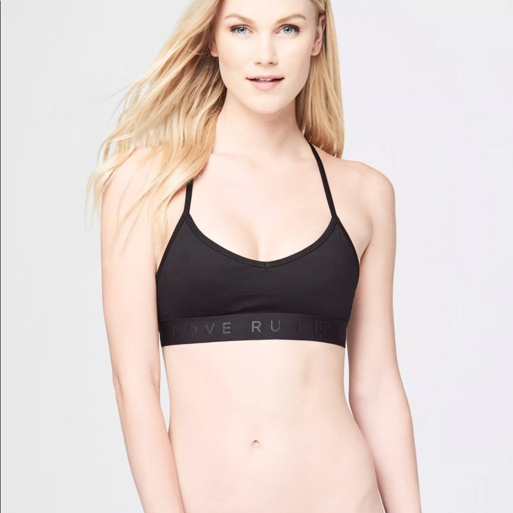 NWT Black Sporty Workout Aeropostale Sports Bra