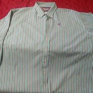 3x coogi button down shirt