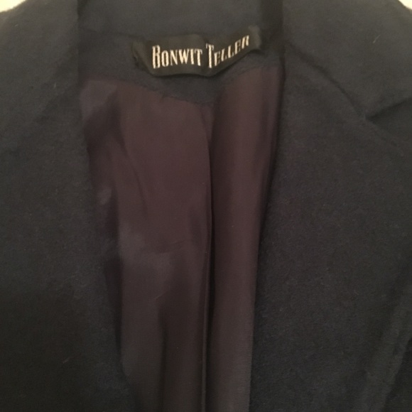 Gorgeous vintage cashmere black boyfriend blazer - Picture 2 of 5