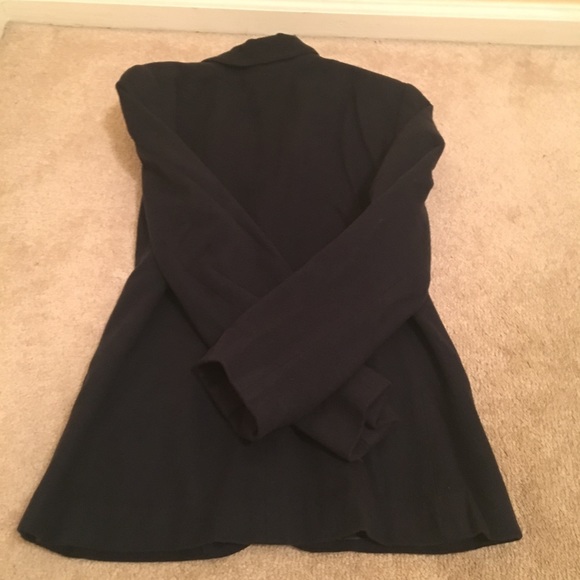 Gorgeous vintage cashmere black boyfriend blazer - Picture 5 of 5