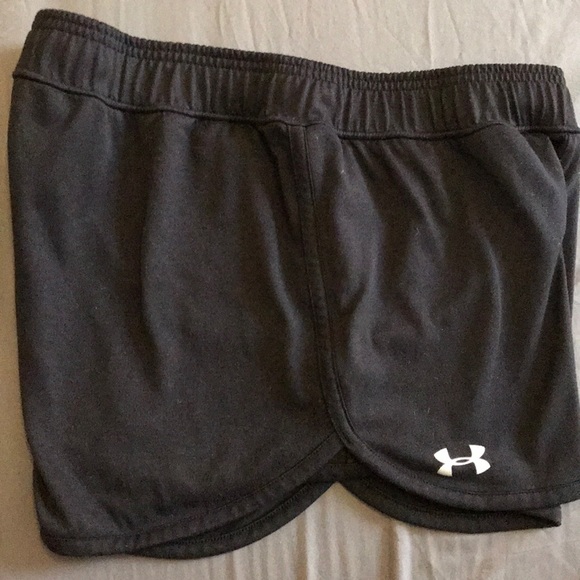 Medium Black Under Armor Running Shorts - Picture 1 of 5