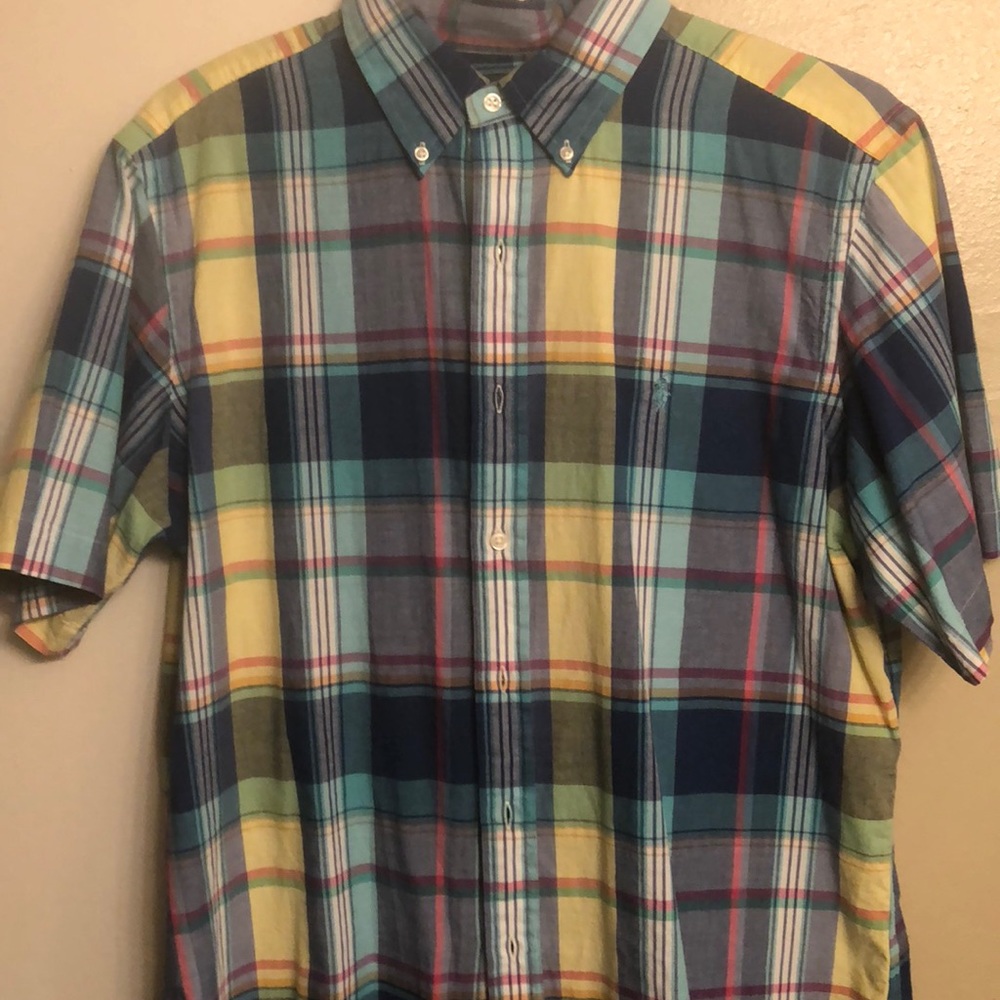 Multi-Color Polo Ralph Lauren Short Sleeve Shirt