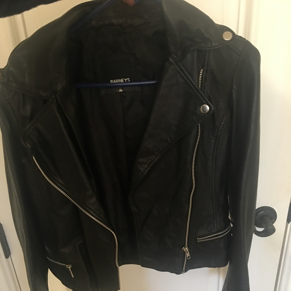Real leather jacket