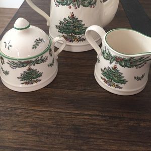 Spode Cream and Sugar Set