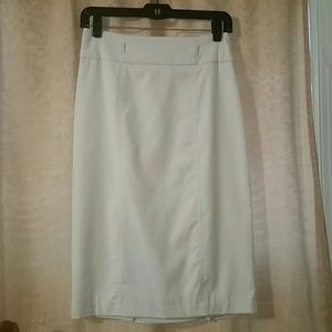 White Pencil Skirt