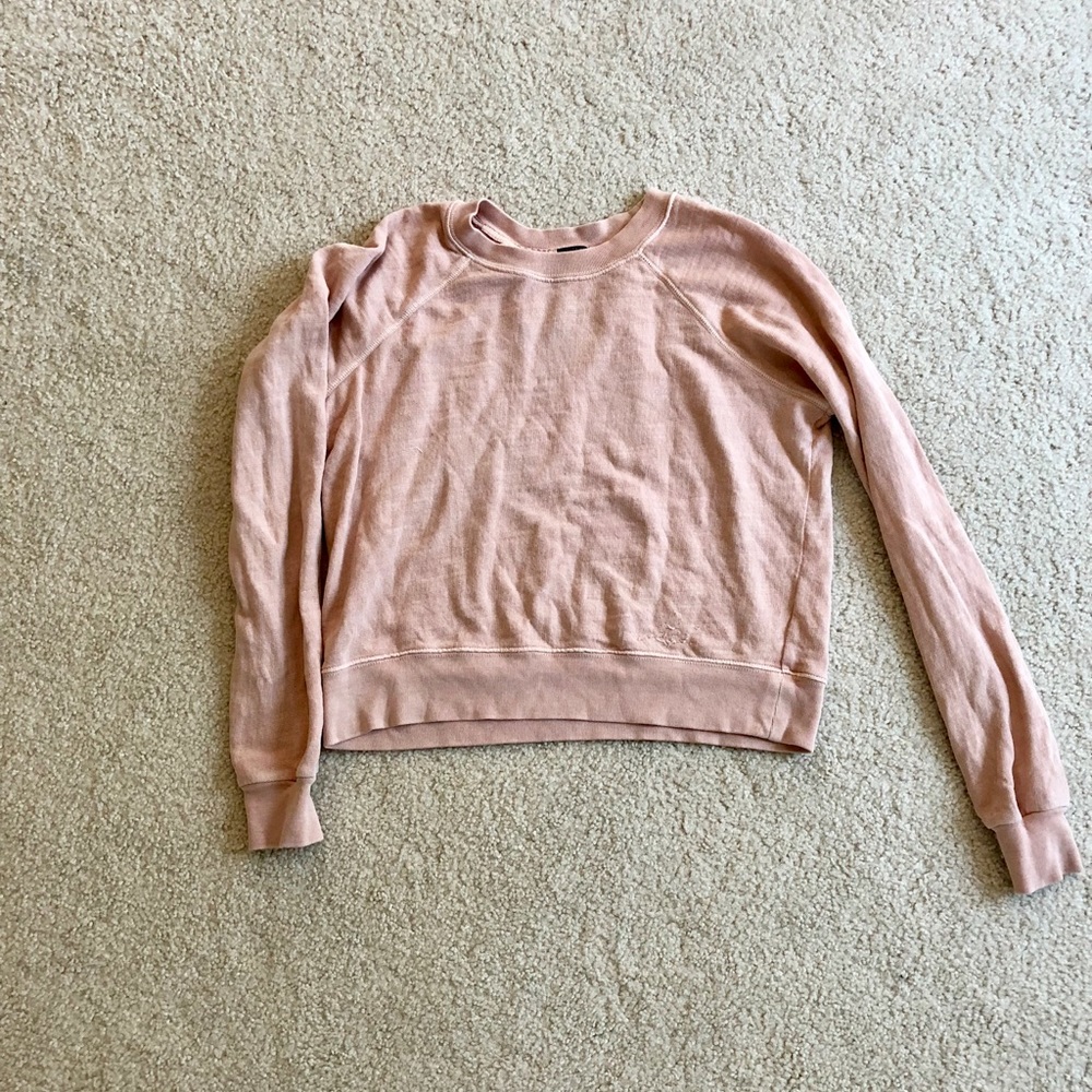 J. Crew cropped sweatshirt