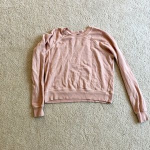 J. Crew cropped sweatshirt