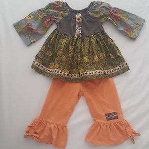 Matilda Jane shirt and cropped pants