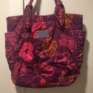 Marc by Marc Jacobs Quilted Floral Nylon Tote