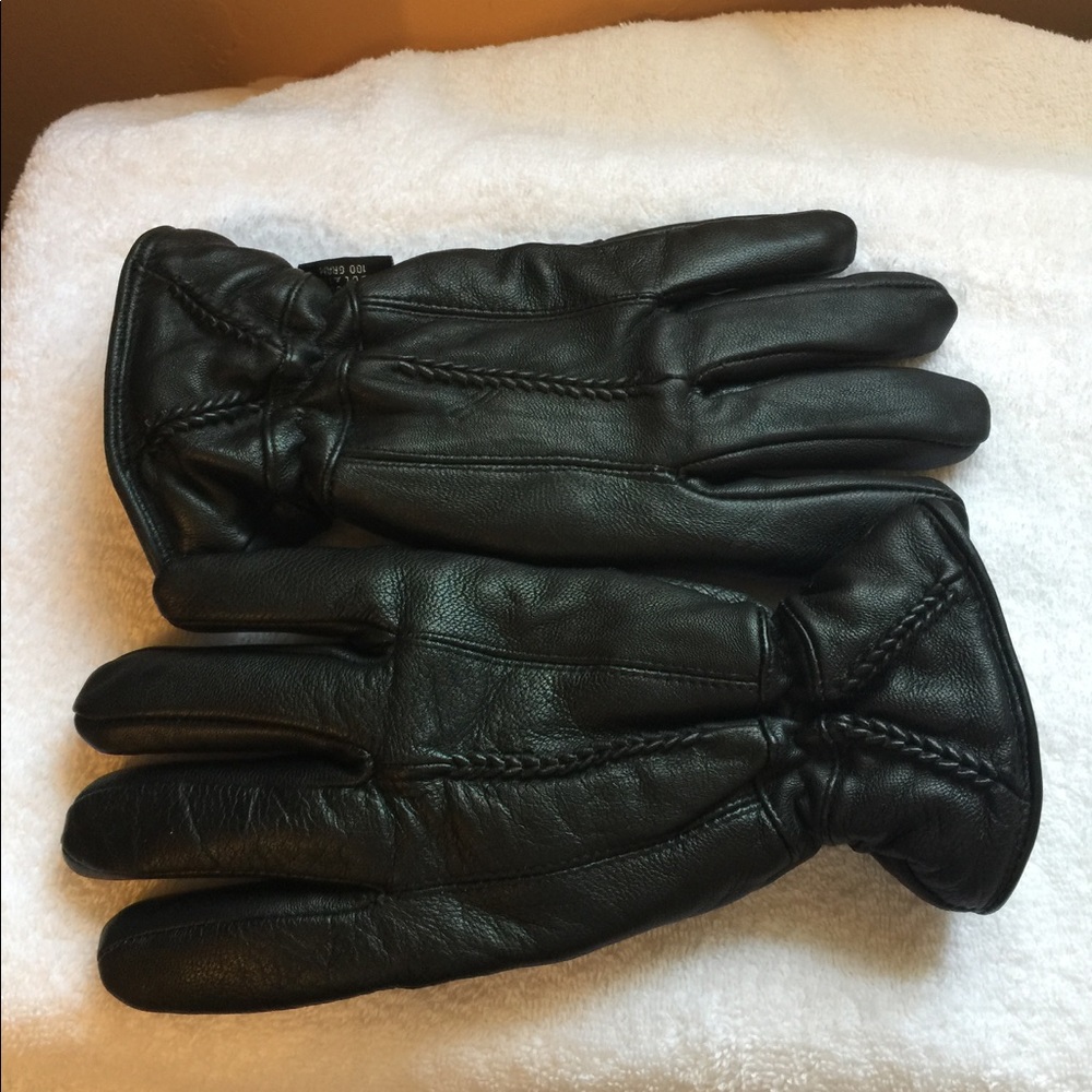 Leather gloves, never worn