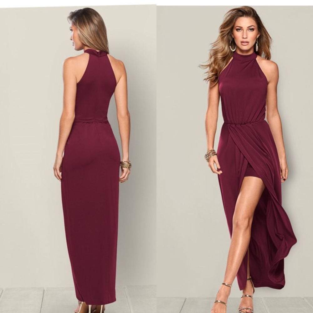 Long Drape dress