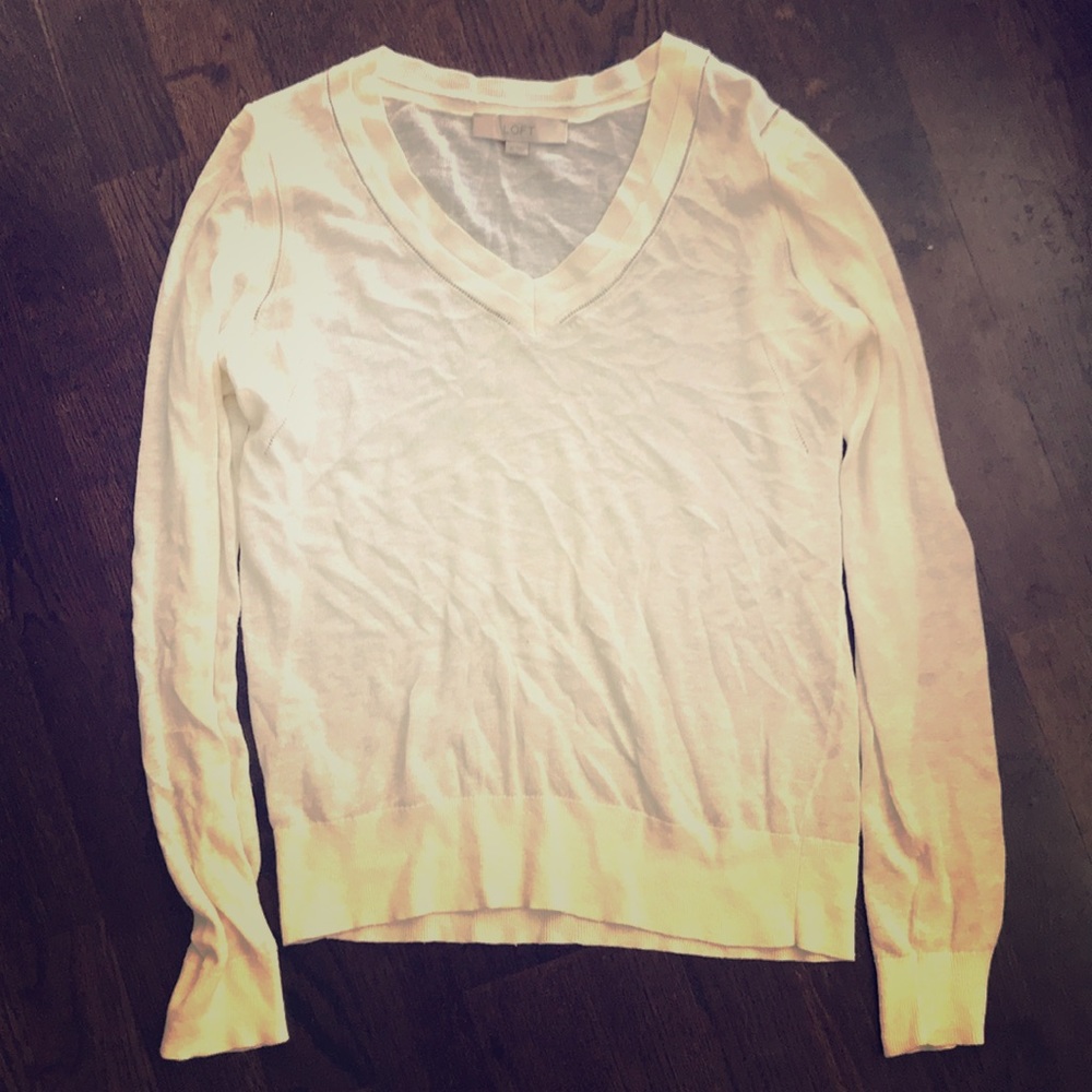 Cream light weight sweater