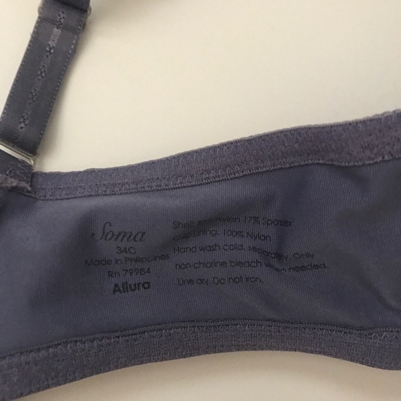 Lot of 3 Some Allura bras 34C full coverage wire - Picture 2 of 7