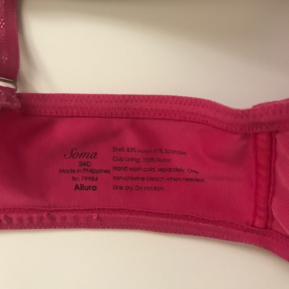 Lot of 3 Some Allura bras 34C full coverage wire - Picture 4 of 7