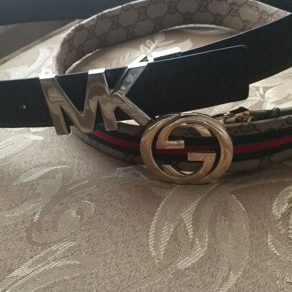 Michael kors and Gucci belt bundle main image 4