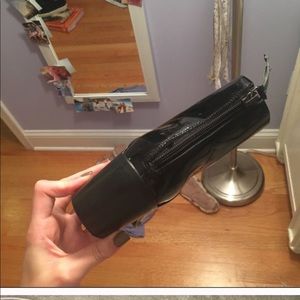 top shop shiny patent leather boots