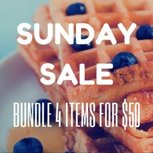 Bundle 4 items for $50