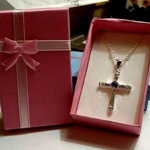 4 bogo 15% Women cross necklace gift
