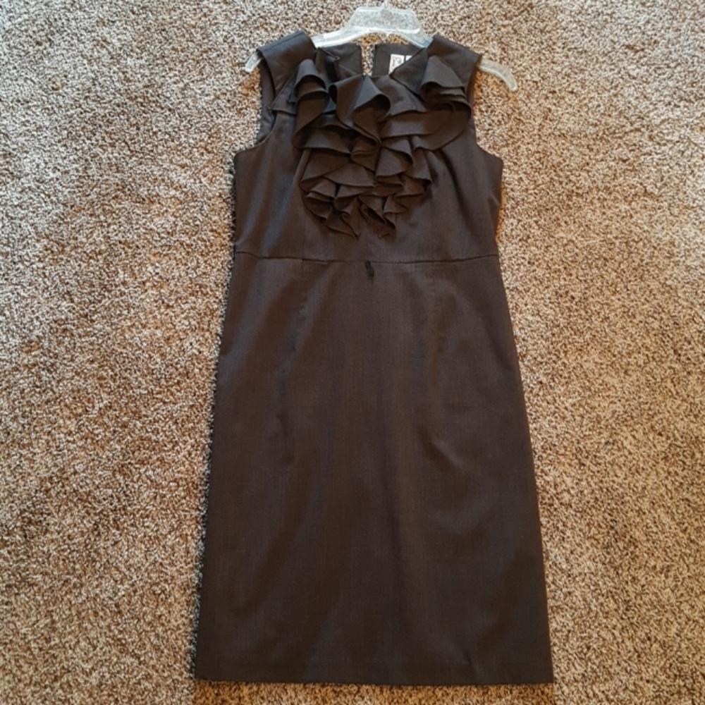 Beautiful Ruffled Neck Dress