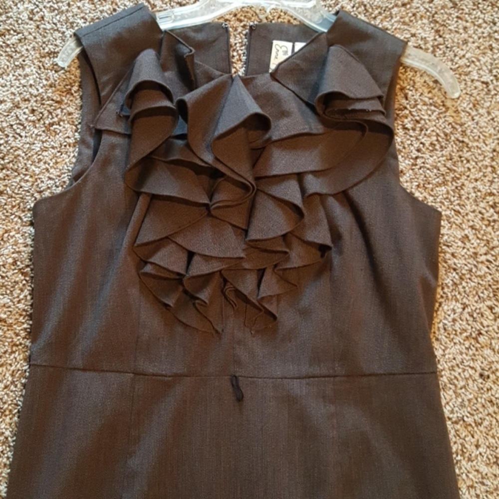 Beautiful Ruffled Neck Dress - Picture 3 of 8