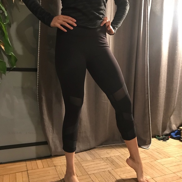 Mesh replica lulu style”Kyodan”brand leggings - Picture 1 of 4