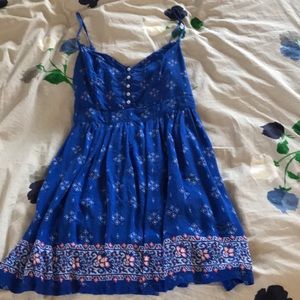 Abercrombie & Fitch blue sundress