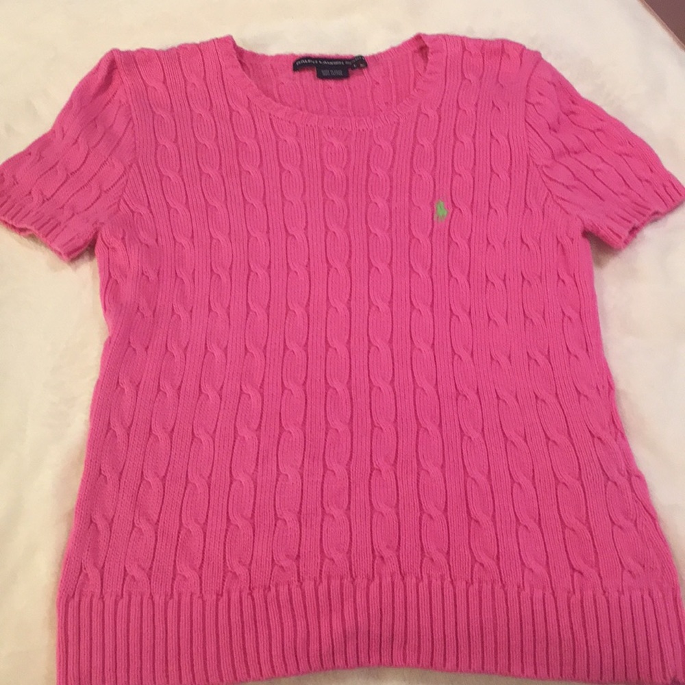 Ralph Lauren short sleeve sweater