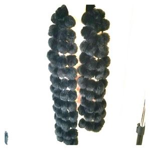 Fur Pom Scarve