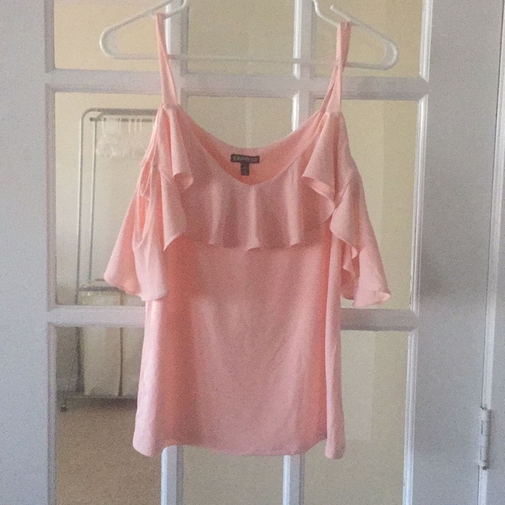 NWT Express Cold Shoulder Tank