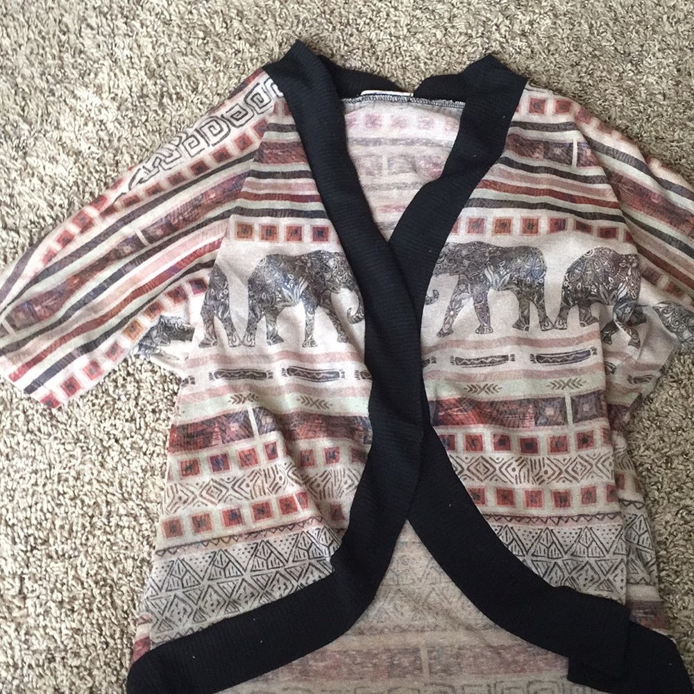Elephant Cardigan