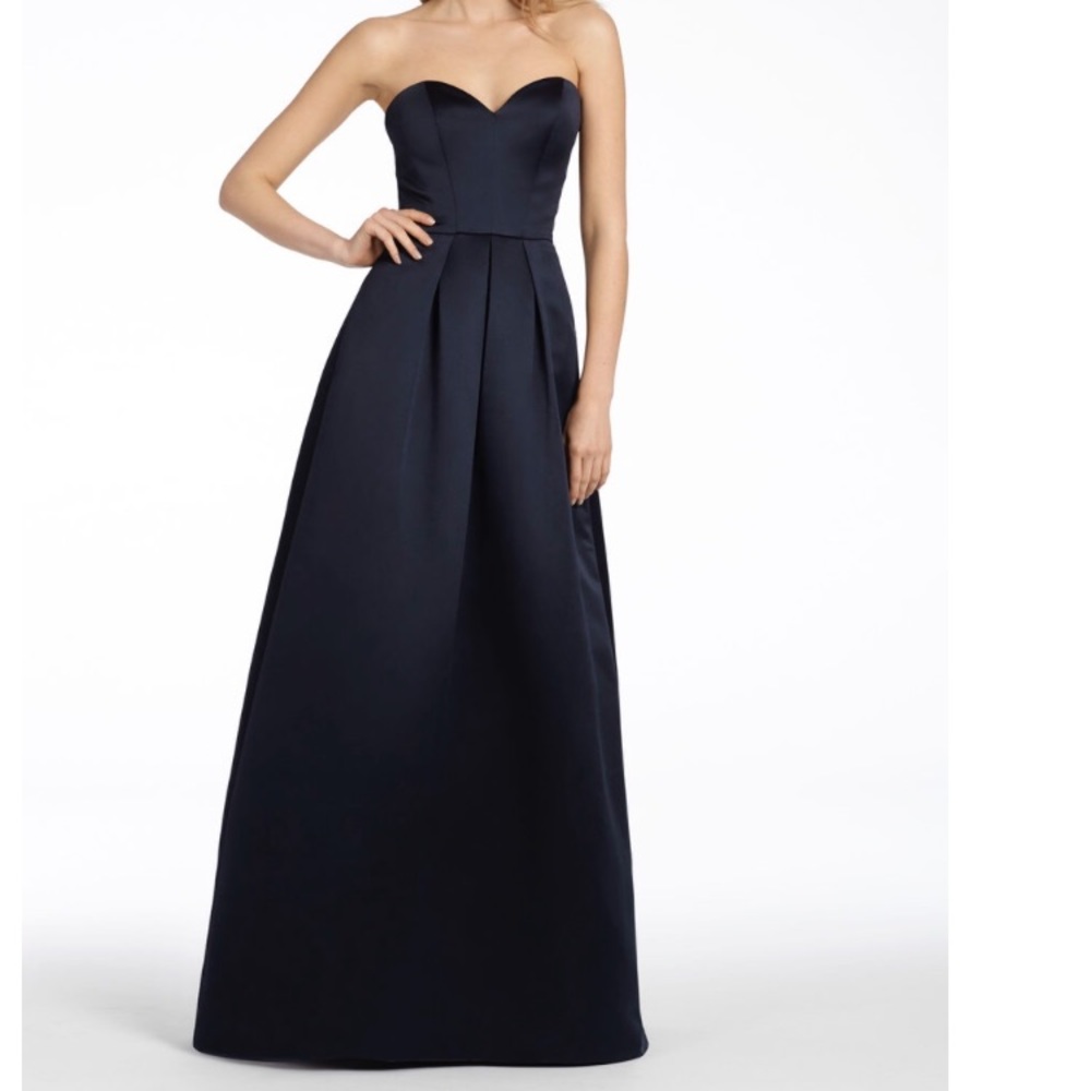 Navy Hayley Paige Bridesmaid Dress