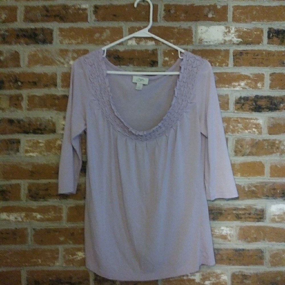 LOFT , 3/4 sleeve top