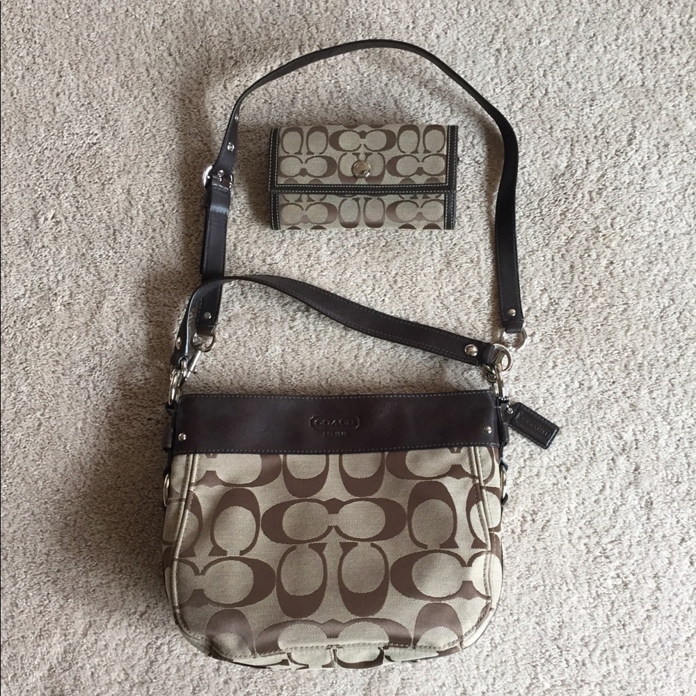 NWOT👜Coach bag and wallet combination