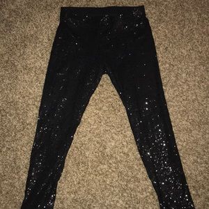 Sequin Pink VS pants