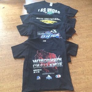 Bundle of boys wrestling tees