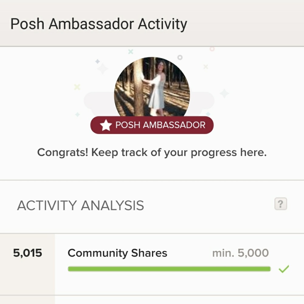 🎈🎉I'm a Posh Ambassador!🏅