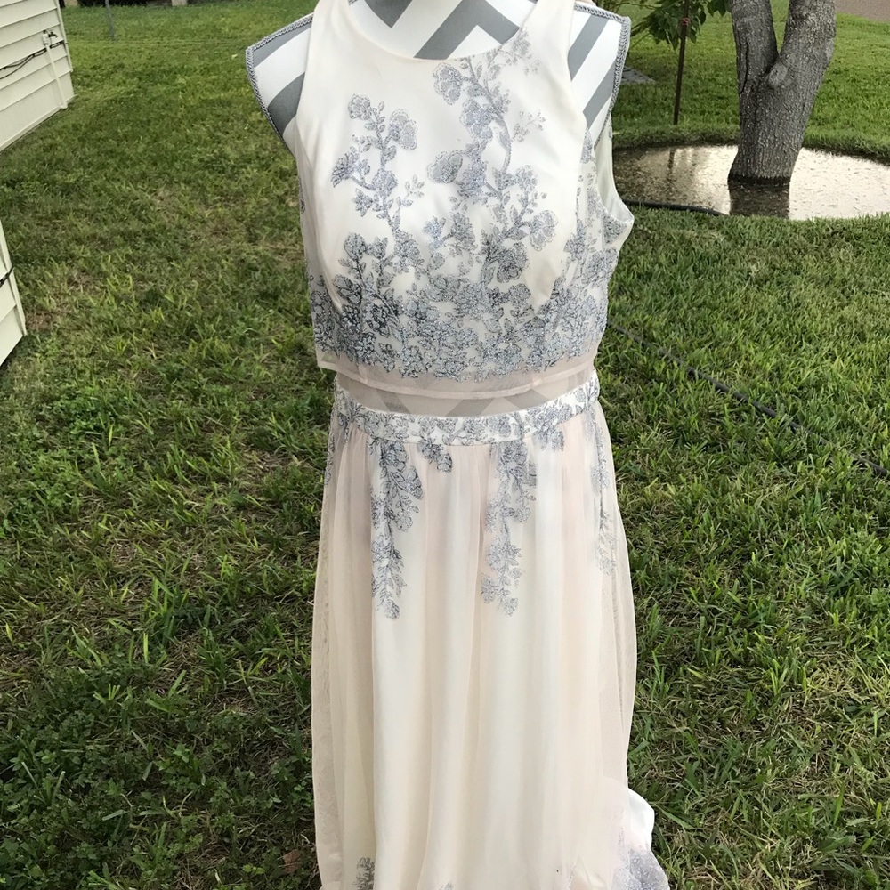 Glittery formal gown